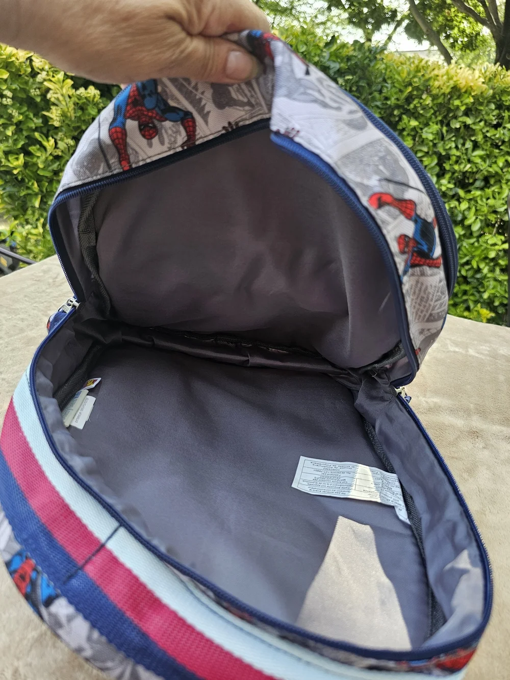 Pottery Barn Kids Spider-Man Kids Backpack - Red & Blue